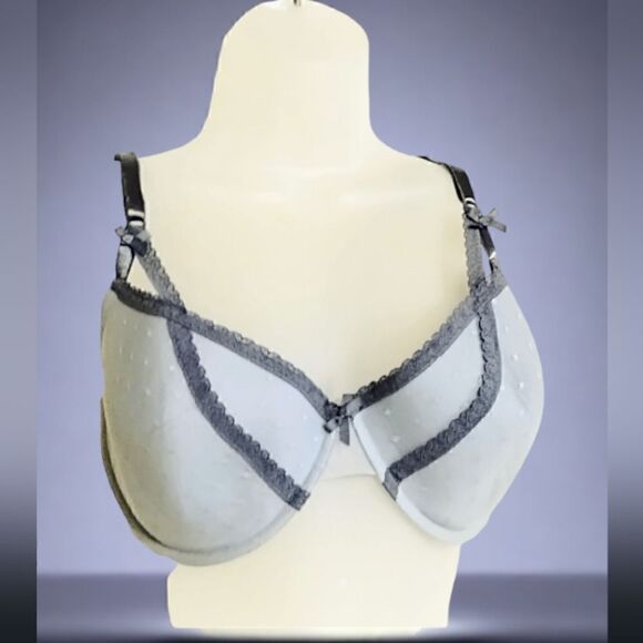 BRA SMART& SEXY Signature LACE, MESH Light Lined  Style #SA70 Size 42D/44C GIFT! - Picture 4 of 7